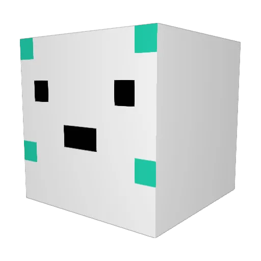 PlowMan00 Minecraft avatar head, 3D render