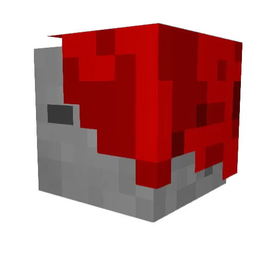 PluTonIum_94_239 Minecraft avatar head, 3D render