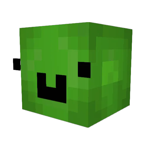 Plu_Hast Minecraft avatar head, 3D render