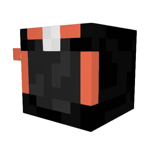 Pluisje19 Minecraft avatar head, 3D render