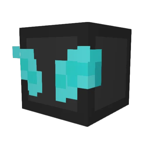 Plumbi05 Minecraft avatar head, 3D render