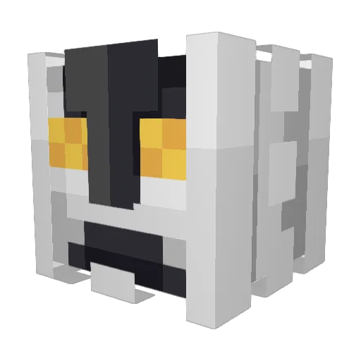 PluralofFinn Minecraft avatar head, 3D render
