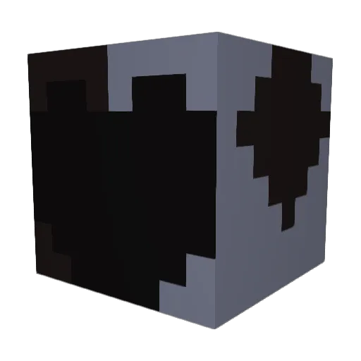 PlushieDatIdiot Minecraft avatar head, 3D render