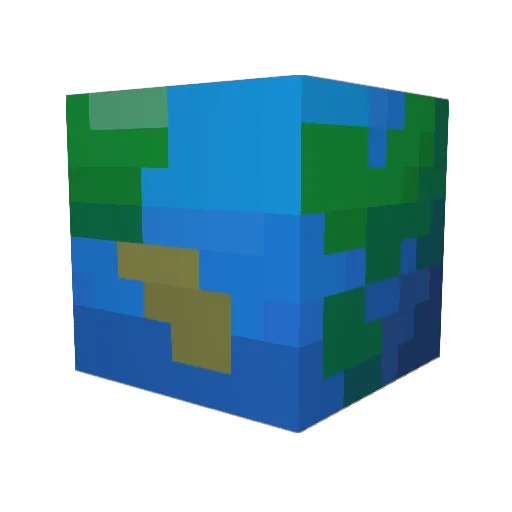 PlutosMonkey Minecraft avatar head, 3D render