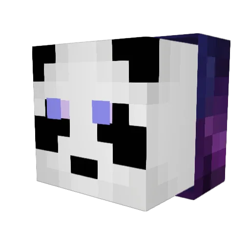 Plxtinum92 Minecraft avatar head, 3D render