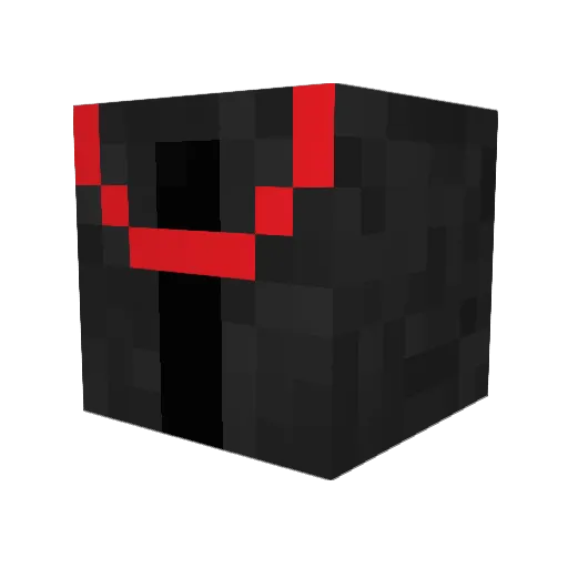 Plyguy Minecraft avatar head, 3D render