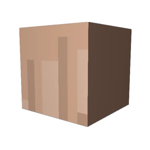 PlzCallThePolice Minecraft avatar head, 3D render