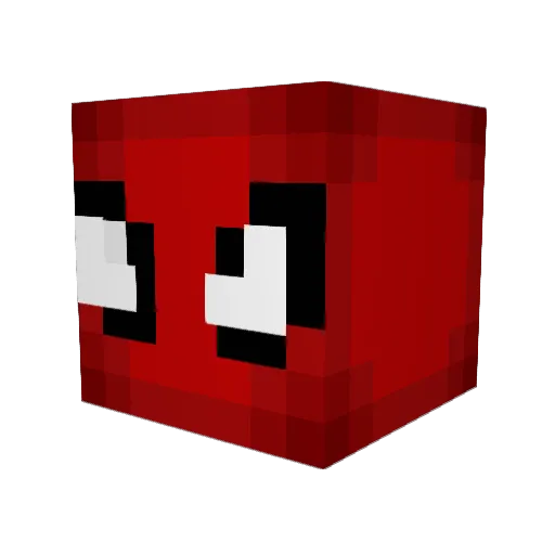 Pmoney2401 Minecraft avatar head, 3D render