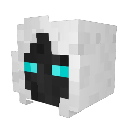 PnuschenKnuschen Minecraft avatar head, 3D render