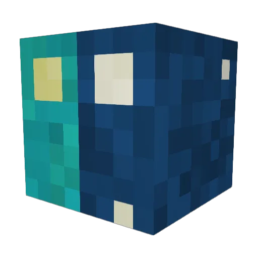 Po_me_ranc Minecraft avatar head, 3D render