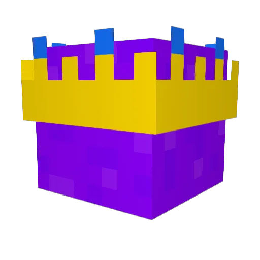 Poc0c0 Minecraft avatar head, 3D render
