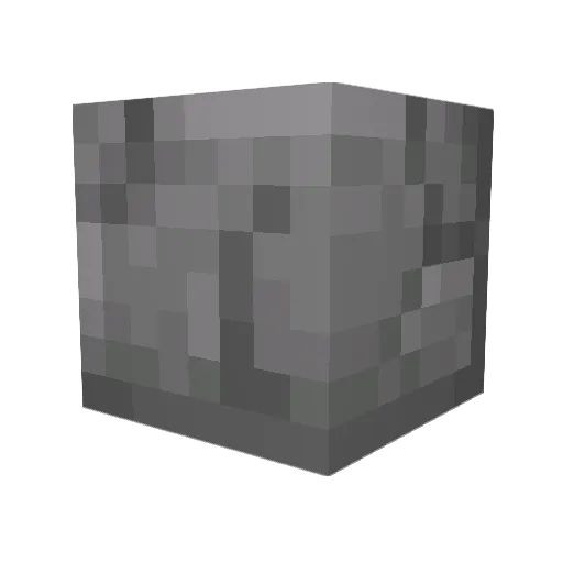 Pocatello Minecraft avatar head, 3D render