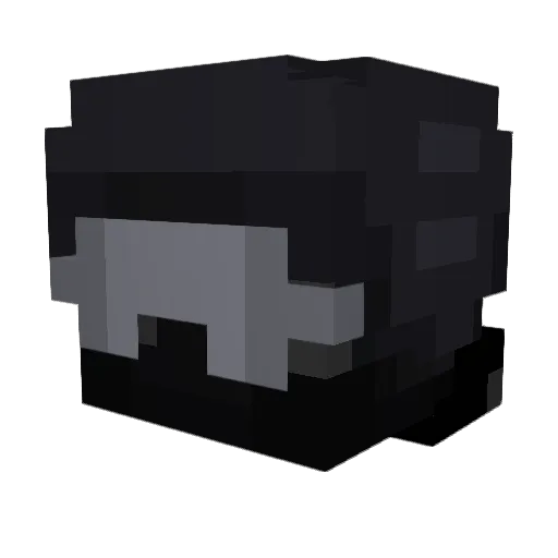 Pochoclo201103 Minecraft avatar head, 3D render