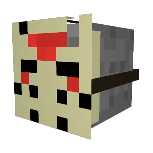 Pocholo2525 Minecraft avatar head, 3D render
