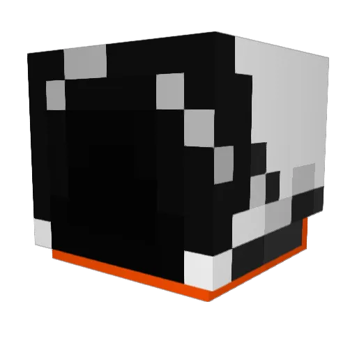 PockyBoy Minecraft avatar head, 3D render