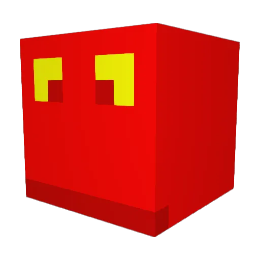 Poejus Minecraft avatar head, 3D render