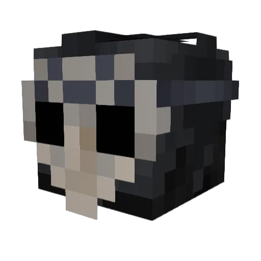 PoelseSuper Minecraft avatar head, 3D render