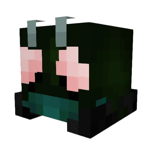 Poem2005 Minecraft avatar head, 3D render