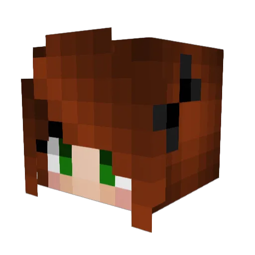 PogBoy50 Minecraft avatar head, 3D render