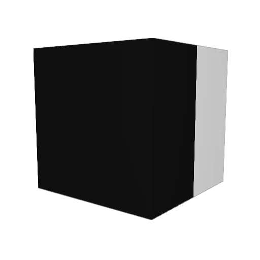 PogUkekW Minecraft avatar head, 3D render