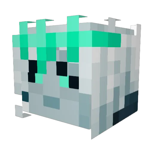 Pogboi34 Minecraft avatar head, 3D render