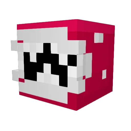 Pogoofjudgement Minecraft avatar head, 3D render