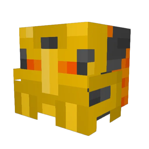 Pohatu123 Minecraft avatar head, 3D render