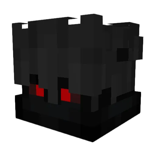 PointL_ss Minecraft avatar head, 3D render