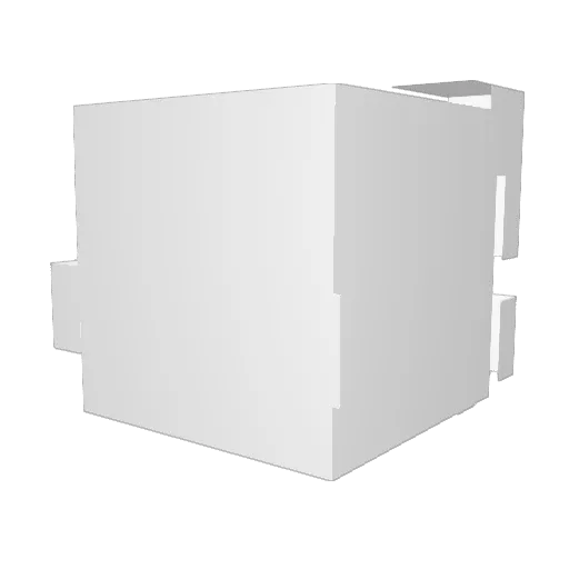 PointYagami Minecraft avatar head, 3D render