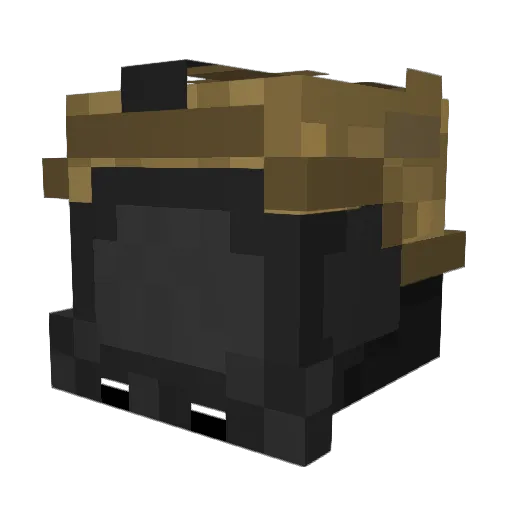 Pointmanpnda Minecraft avatar head, 3D render