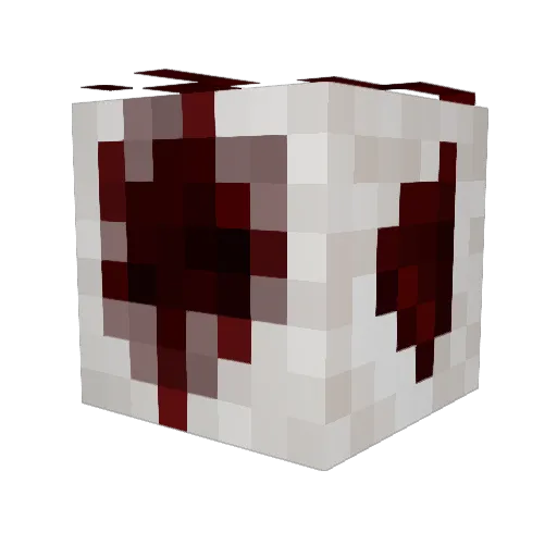 Poipidh Minecraft avatar head, 3D render