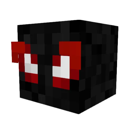 PoiplePrince Minecraft avatar head, 3D render