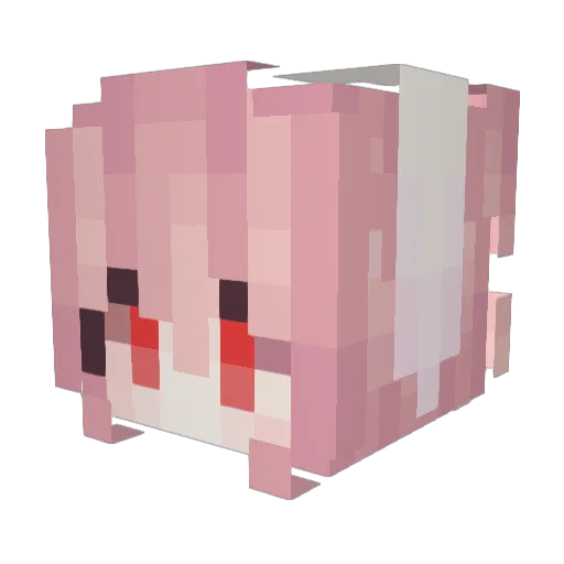 PoisonIVY____ Minecraft avatar head, 3D render