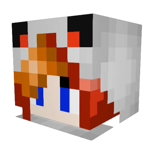 Poison_Ivy01 Minecraft avatar head, 3D render