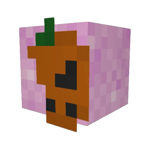 PoisonedSand Minecraft avatar head, 3D render