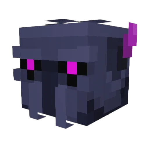 Poisonheat Minecraft avatar head, 3D render