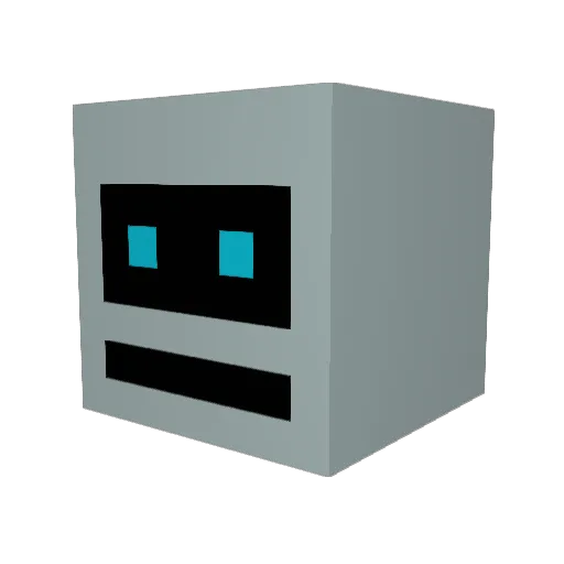 Poizonzisgood Minecraft avatar head, 3D render