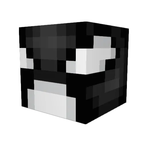 PokeDrogon Minecraft avatar head, 3D render