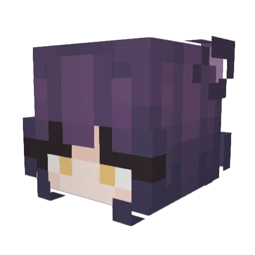 PokeGamer2406 Minecraft avatar head, 3D render