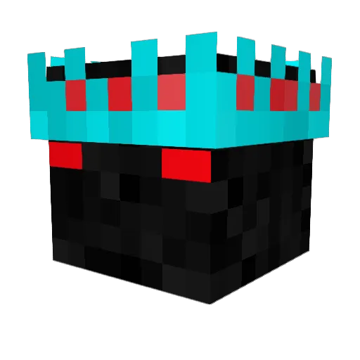 PokeSeb15 Minecraft avatar head, 3D render