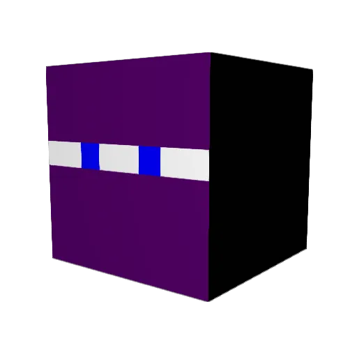 Pokebro44 Minecraft avatar head, 3D render