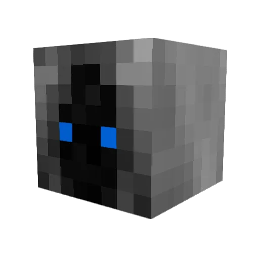 Pokeman1177 Minecraft avatar head, 3D render