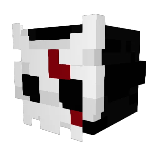 Pokemon0515 Minecraft avatar head, 3D render