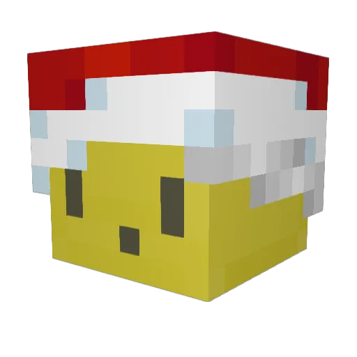 PokeyBug Minecraft avatar head, 3D render