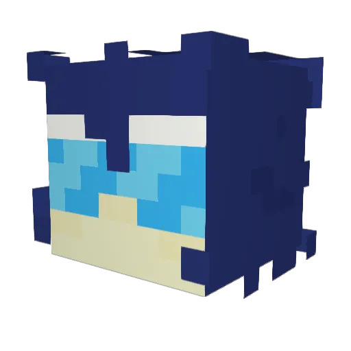 Pokey_Kat Minecraft avatar head, 3D render