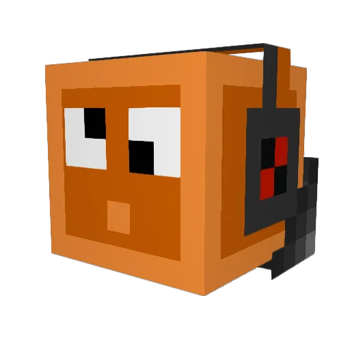PolLsterLolOP Minecraft avatar head, 3D render
