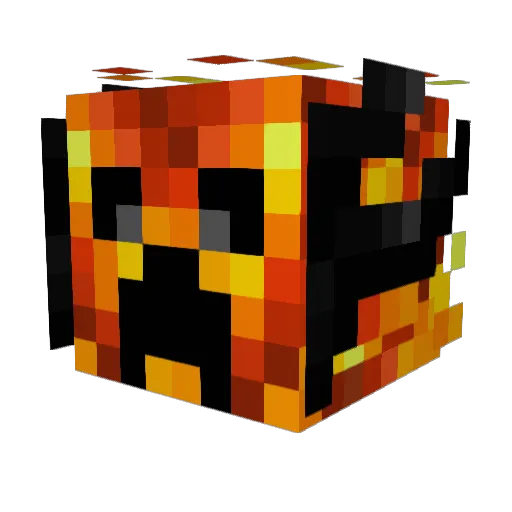 Polar963 Minecraft avatar head, 3D render