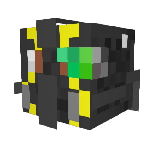 PolarArcher11 Minecraft avatar head, 3D render