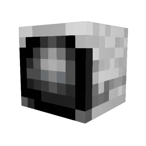 PolarRhythm0 Minecraft avatar head, 3D render