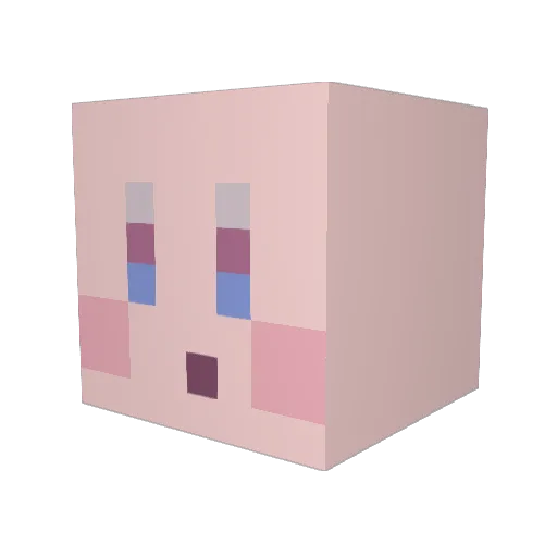 Polar__Star Minecraft avatar head, 3D render